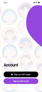 1. Log in Screen